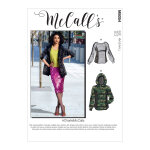 Patron mccall's 8054xm sweat unisexe raglan charliemccalls - du s au l - mccall's - mondial tissus