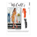 Patron mccall's 8058a5 robe femme pullover isabelmccalls - de 34 au 42 - mccall's - mondial tissus