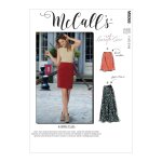 Patron mccall's 8068zz jupe crayon femme jillmccalls - de 44 - 52 - mccall's - mondial tissus