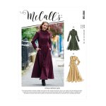 Patron mccall's 8156a5 manteau, haut ajust et bas vas du 34 au 42 - mccall's - mondial tissus