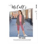 Patron mccall's 8163rr ensemble veste et top droit, jupe et pantacourt du 46 au 52 - mccall's - mondial ...