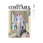 Patron mccall's 8187a5 - d�guisement cosplay femme du 34 au 42 - mccall's - mondial tissus