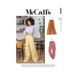 Patron mccall's 8206f5 - pantalon cargo femme avec variation d'ourlet du 44 au 52 - mccall's - mondial ...