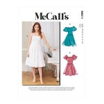 Patron mccall's 8211b5 - robe vase, cintre  la taille du 36 au 44 - mccall's - mondial tissus