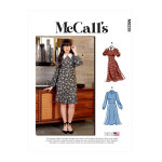 Patron mccall's 8239a5 - robe avec variations de cols et manches du 34 au 42 (fr) - mccall's - mondial ...