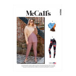 Patron mccall's 8244b5 - ensemble top et legging femme du 36 au 44 - mondial tissus