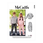 Patron mc call's 8250 haut et pantalon enfant - mccall's - mondial tissus