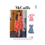 Patron mccall's 8251cce - robe en maille enfant de 3  6 ans - mondial tissus