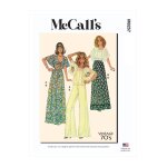 Patron mccall's 8257y - haut, jupe et pantalon vintage du 32 - 42 - mondial tissus