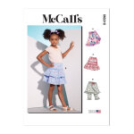 Patron mccall's 8316 - jupes - short pour enfants 89 - 119 cm - mondial tissus
