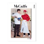 Patron mccall's 8332a - veste, pantalon, tablier et calotte de chef du 36 au 52 fr - mccall's - mondial ...