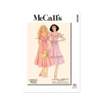Patron mccall's 8358f5 - robe portefeuille du 44 au 52 - mccall's - mondial tissus