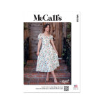 Patron mccall's 8359a5 - haut et robe � corsage doubl� du 34 au 42 (fr) - mccall's - mondial tissus