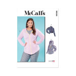 Patron mccall's 8366w3 - veste zippe  dcoupe princesse du 56 au 68 - mccall's - mondial tissus