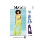 Patron mccall's 8368a - haut et pantalon sportif femme du 34 au 50 - mccall's - mondial tissus