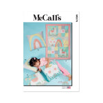 Patron mccall's 8376 - courtepointe ou le panneau dcoratif - mccall's - mondial tissus