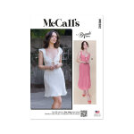Patron mccall's 8382k5 - robe moulante courte ou longue du 36 au 44 (fr) - mccall's - mondial tissus