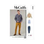 Patron mccall's 8393bb - veste, short et pantalon du 56 au 64 fr - mccall's - mondial tissus