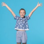 Patron mccall's hauts et robe fille 3  6 ans - mccall's - mondial tissus