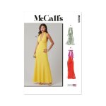 Patron mccall's m8555aa robe moulante femme 38 - 46 - mccall's - mondial tissus