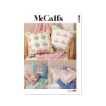 Patron mccall's m8573os coussins forme carr�s ou c urs - mccall's - mondial tissus