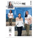 Patron me2136a veste ample pour adulte du 34 au 52 - know me - know me - mondial tissus