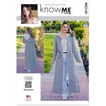 Patron me2139k5 manteau pour femme du 36 au 44 - know me - know me - mondial tissus