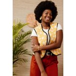 Patron mt flore veste matelasse 4 au 12 ans / 34 au 48 - mt - mondial tissus