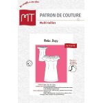 Patron mt robe volant jess 34 au 48 - mt - mondial tissus