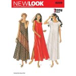 Patron new look 6229 - robe femme - mondial tissus