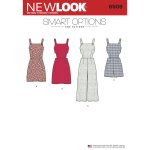 Patron new look 6509 - combi - short et combi - pantalon - newlook - mondial tissus