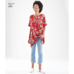 Patron new look 6555 - chemisier - newlook - mondial tissus