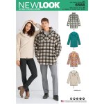 Patron new look 6588 - pull unisexe - newlook - mondial tissus