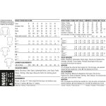 Patron new look 6601 - haut cache coeur - newlook - mondial tissus