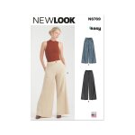 Patron new look n� 6769 pantalon 38 au 50 - newlook - mondial tissus
