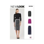 Patron new look n6792 - jupes pour jeunes femmes 32 - 42 - newlook - mondial tissus