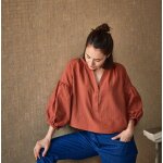 Patron okinawa femme robe et blouse du 32 au 52 - ikatee - ikatee - mondial tissus