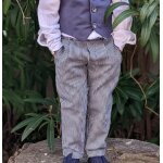 Patron pantalon et bermuda peter 2ans - 12ans - superbison - super bison - mondial tissus