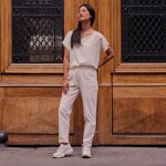 Patron le pantalon carotte du 34 au 48 - atelier brunette - atelier brunette - mondial tissus