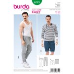 Patron pantalon jogging homme - burda n6719 - burda - mondial tissus