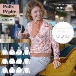 Patron ppite sweat du 32 au 52 - super bison - super bison - mondial tissus