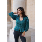Patron pochette blouse marguerittes - blne paris - blne paris - mondial tissus