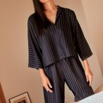 Patron le pyjama du 34 au 46 - atelier brunette - mondial tissus