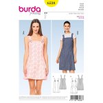 Patron burda 6538 robe - burda - mondial tissus