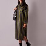 Patron la robe chemise du xs au xl - atelier brunette - atelier brunette - mondial tissus