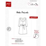 Patron robe farrah volants - mt - mondial tissus