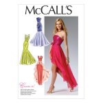 Patron mccall's m6838a5 robe, accessoire, jupe femme 34 - 42 - mccall's - mondial tissus