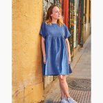 Patron sakura femme blouse et robe du 32 au 52 - ikatee - ikatee - mondial tissus