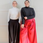 Patron sanaz jupe culotte femme du 34 au 56 - coralie bijasson - coralie bijasson - mondial tissus