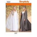 Patron simplicity 1551. u5 - costume historique robe longue - simplicity - mondial tissus
